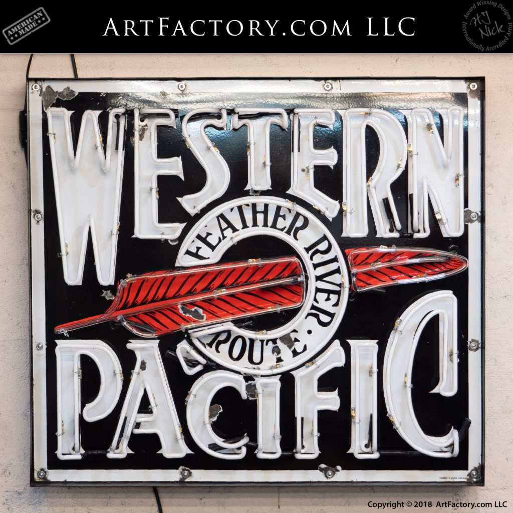 Great Pacific 1850 鉄道 レリーフ ヴィンテージサイン 看板 【公式通販】