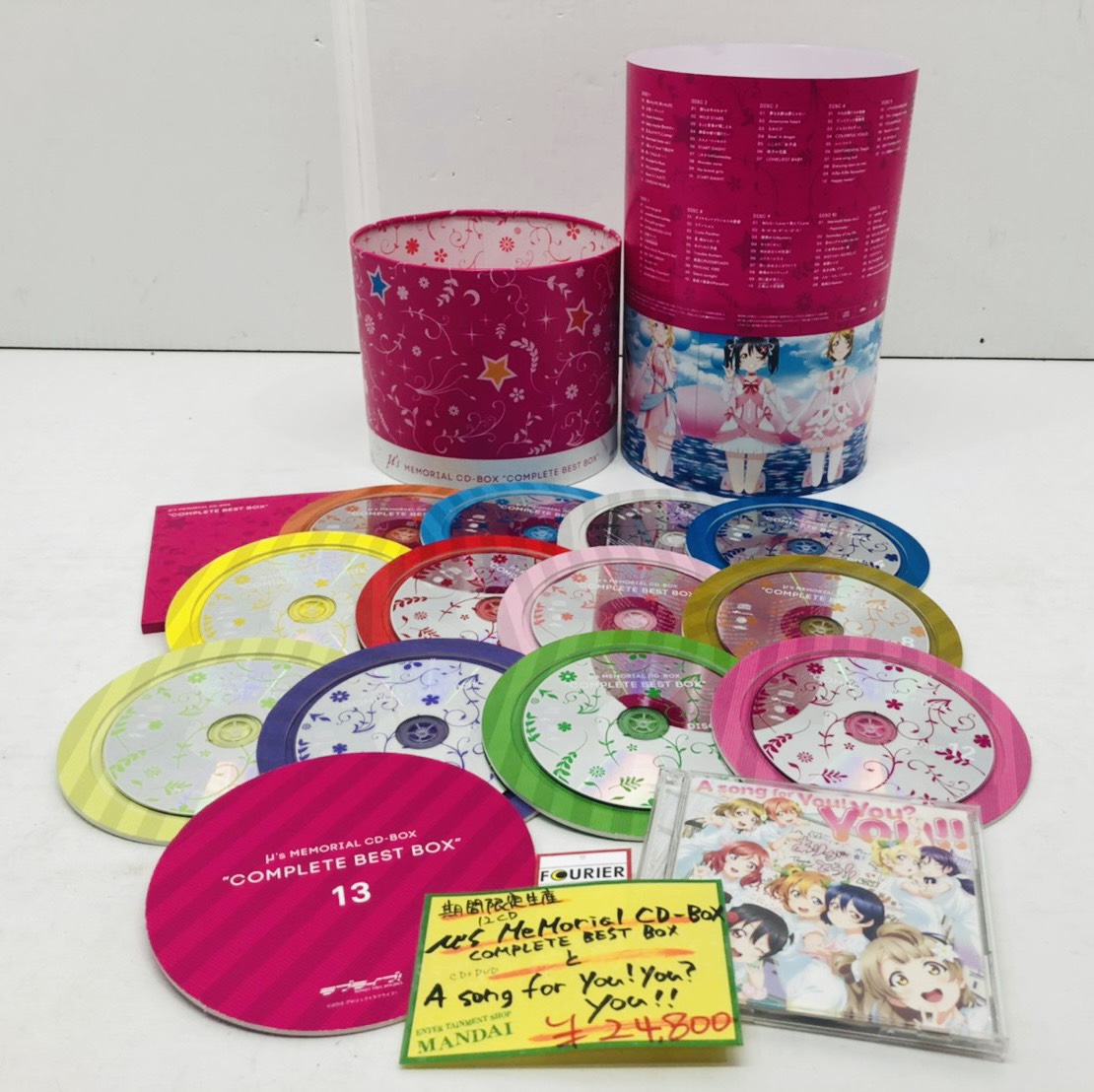 ラブライブ! μ's トップ MEMORIAL CD-BOX コンプリートベストBOX ラブ
