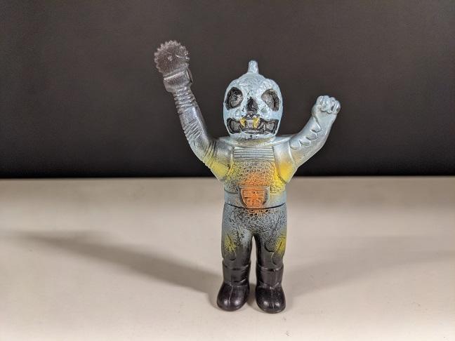 レア 仮面ライダーV3 ノコギリトカゲ ソフビ ポピー 当時物 ビンテージ