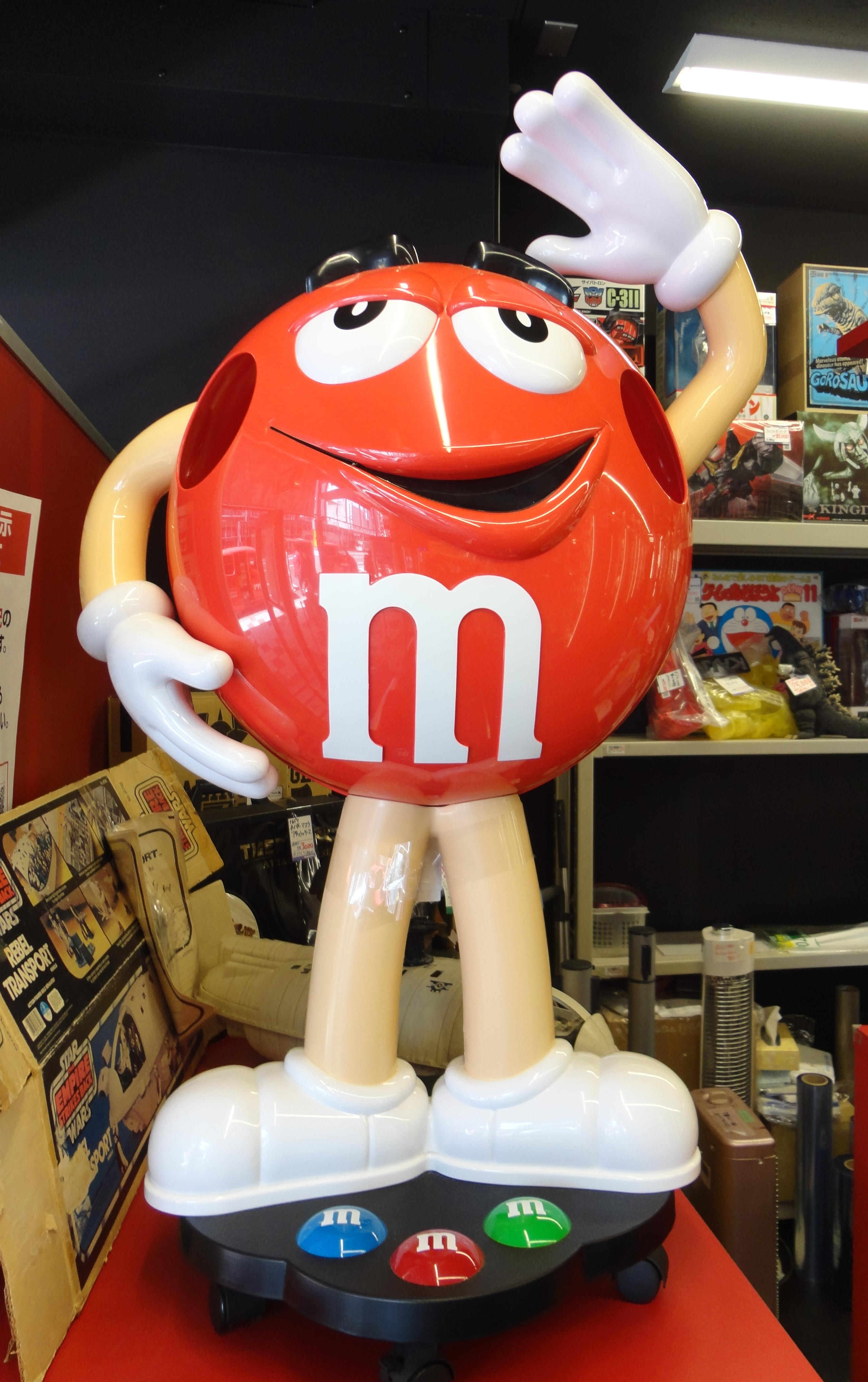 エムアンドエムズ M&M's 非売品！特大ディスプレイ エムアンドエムズ