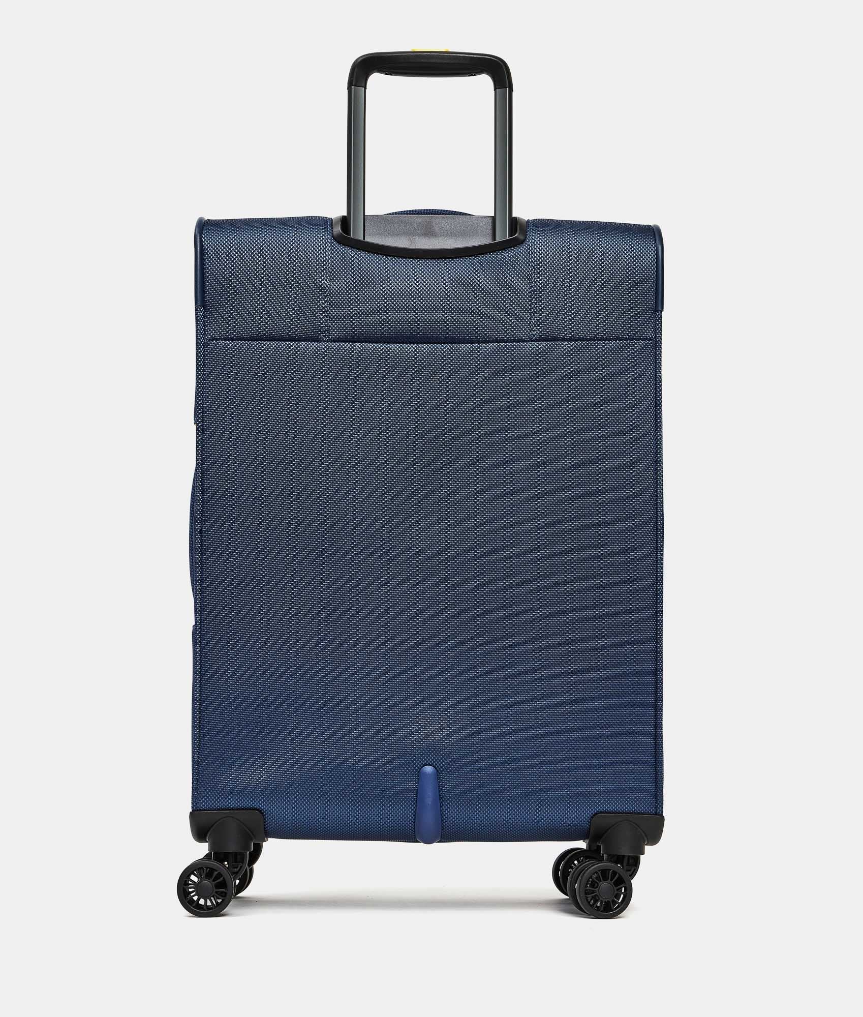 MANDARINA DUCK ソフトキャリーバッグ 色マリンブルー、4輪タイプ