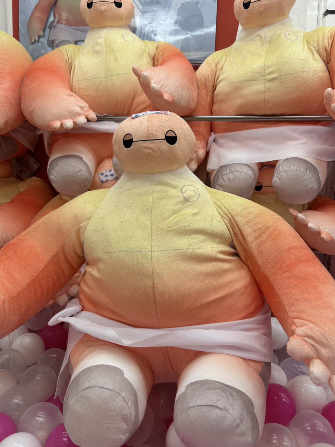 ベイマックス超超BIG ぬいぐるみ サウナver. ベイマックス 超超BIG