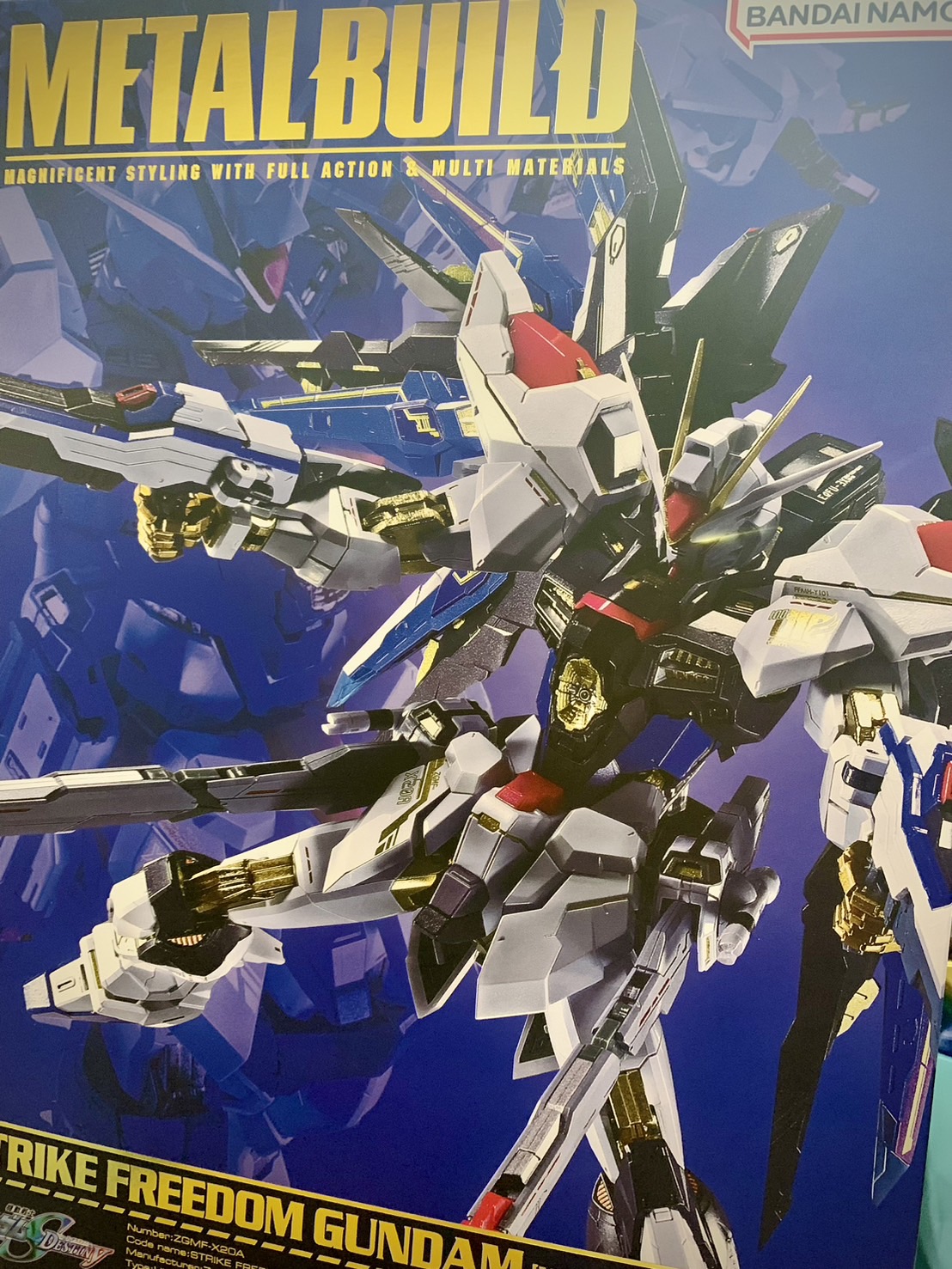 検品済 L BUILD メタルビルド ストライクフリーダム 2024 Amazon.co.jp