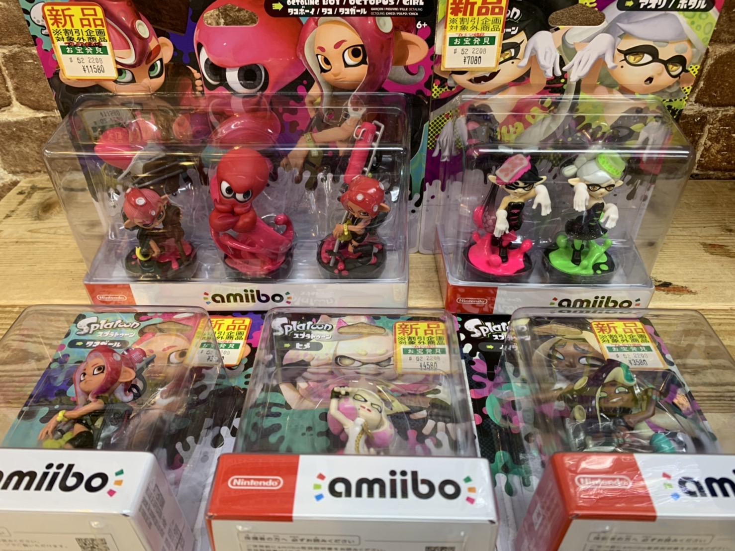 スプラトゥーンamiiboまとめ売り スプラトゥーン amiibo まとめ売り