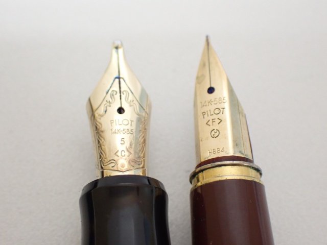 0211 オーバーホール済み PILOT CUSTOM カスタム 14k 万年筆 PILOT 18K