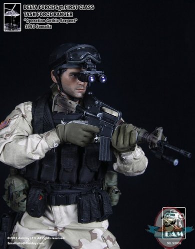 1/6 Scale Delta Force Sgt. First Class Task Force Ranger | Man of
