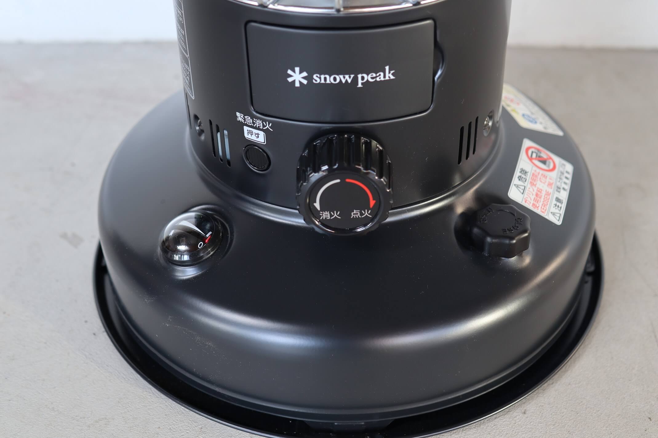 冬キャンプ]スノーピーク グローストーブ(KH-100BK) レビュー。精悍