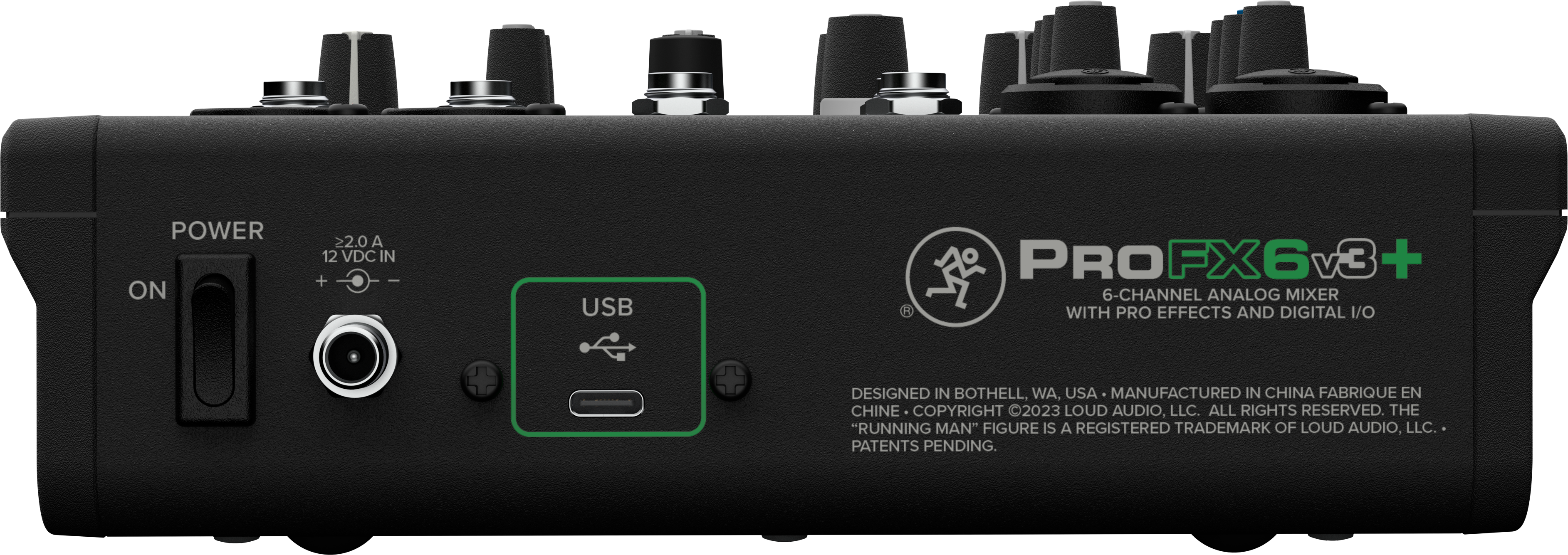 6-Channel Analog Mixer With Enhanced FX, USB Recording Modes and