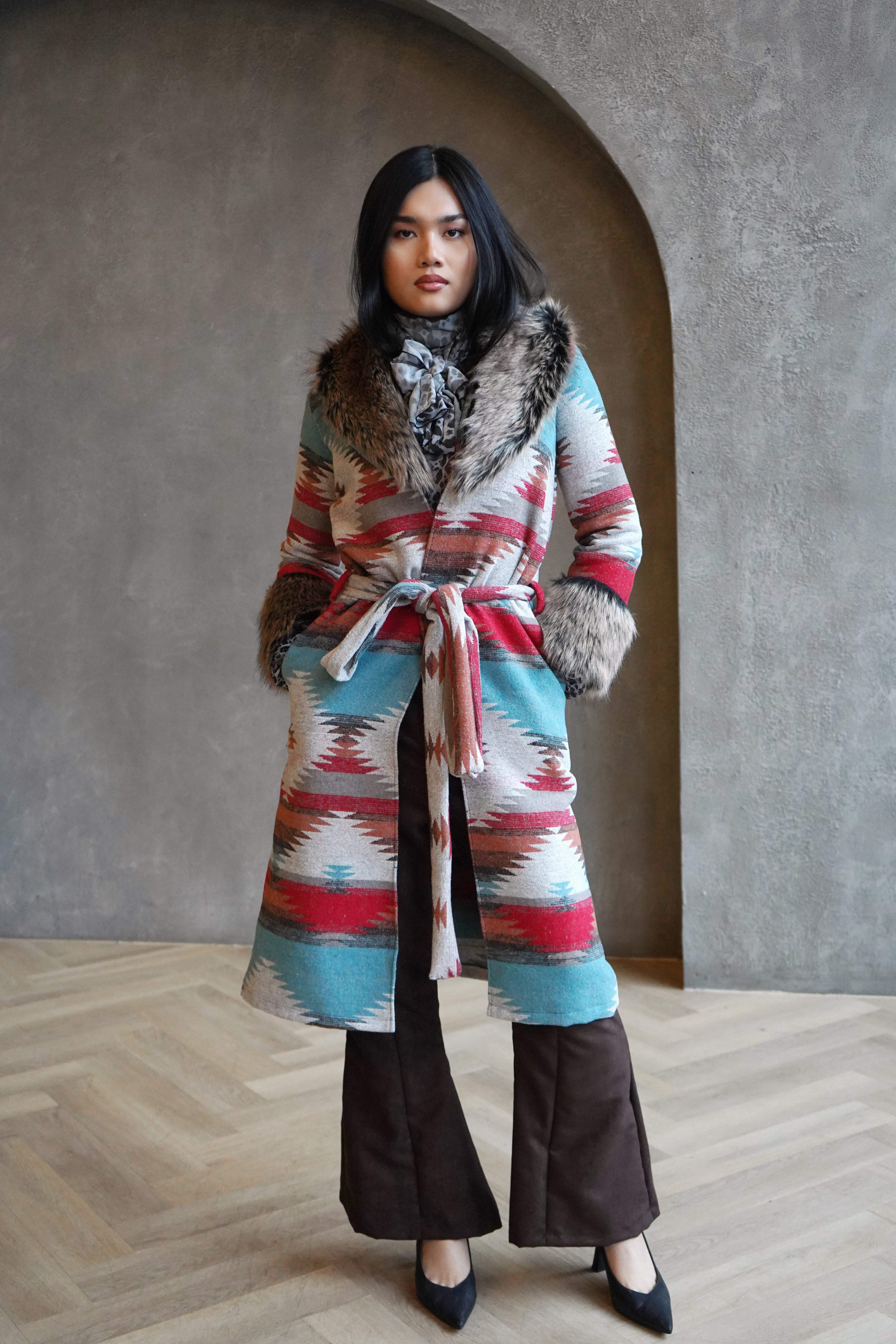 na.e】今日だけ41000！Traditional Melton Coat na.e】今日だけ41000