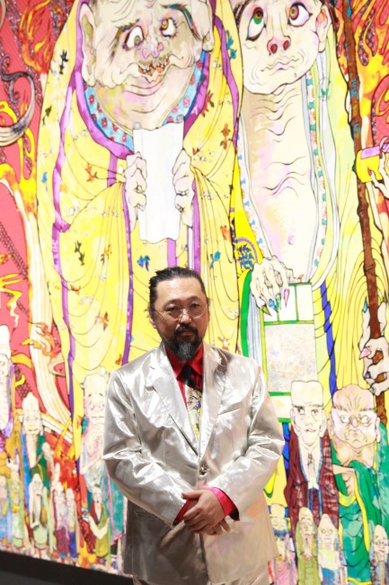 村上隆の五百羅漢図フォトレビュー！村上隆の「今」がここにある、日本