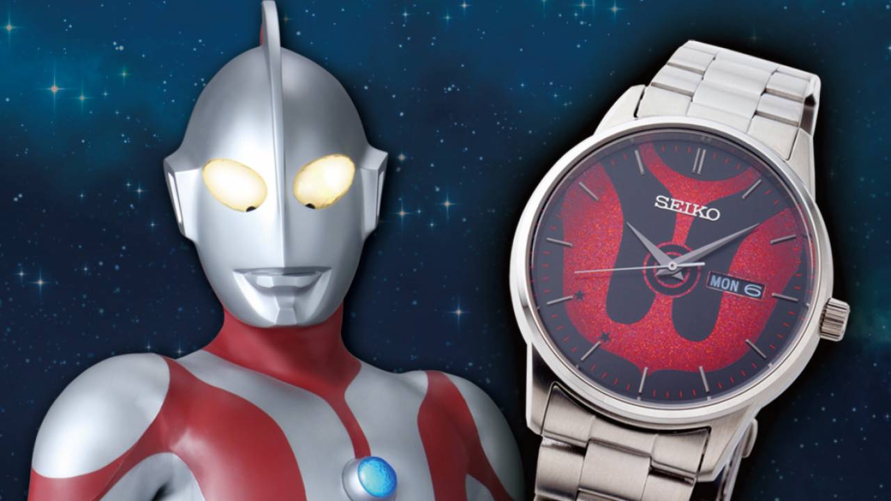 ウルトラマンとセイコーがコラボ！780本限定、ウルトラマン要素を細部