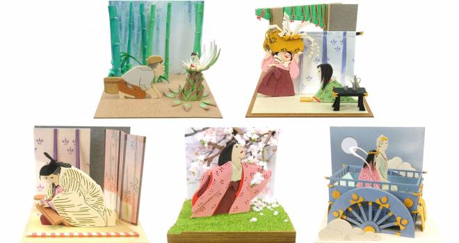 印象的なシーンをミニチュア化！スタジオジブリ「かぐや姫の物語」の