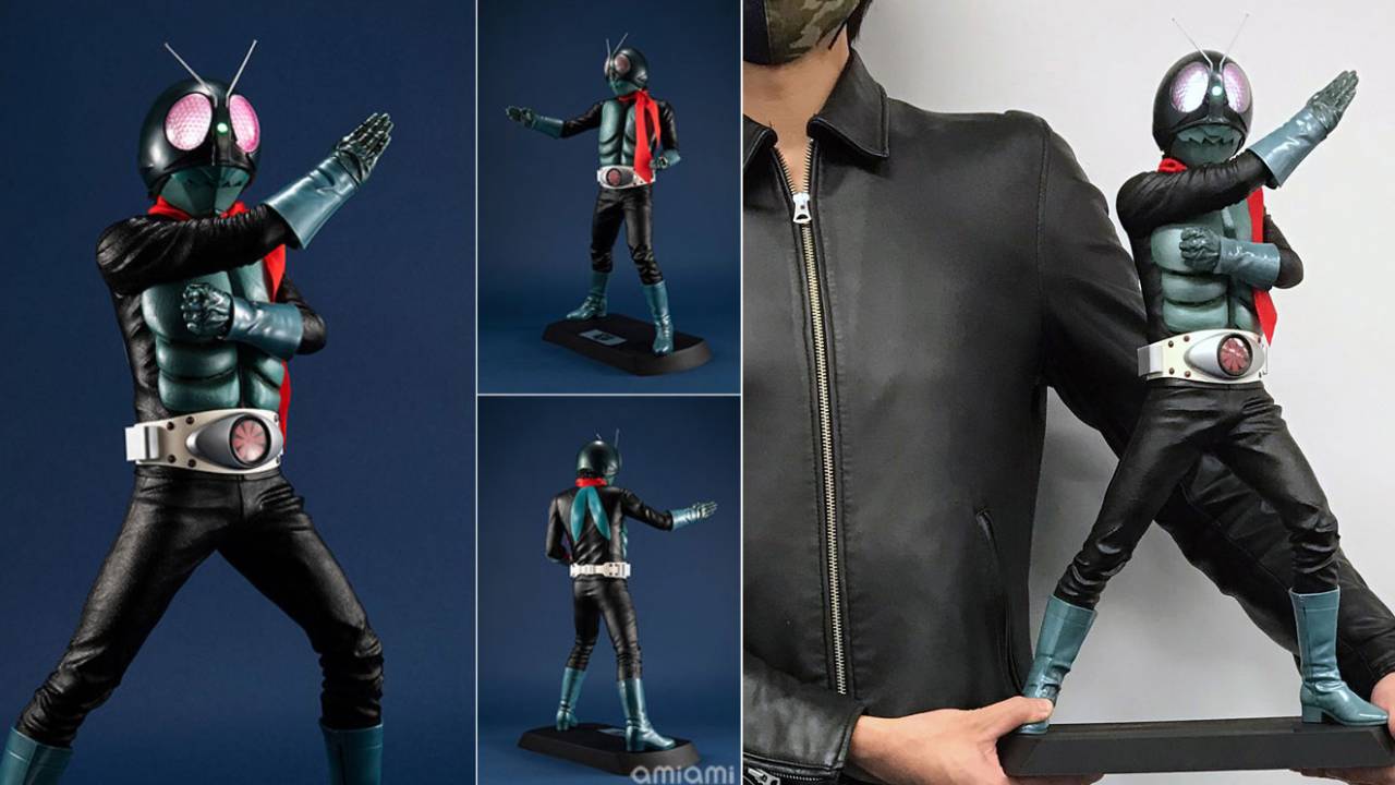 ギミック搭載の本格派！仮面ライダー(旧1号)が40cmの迫力スケールで