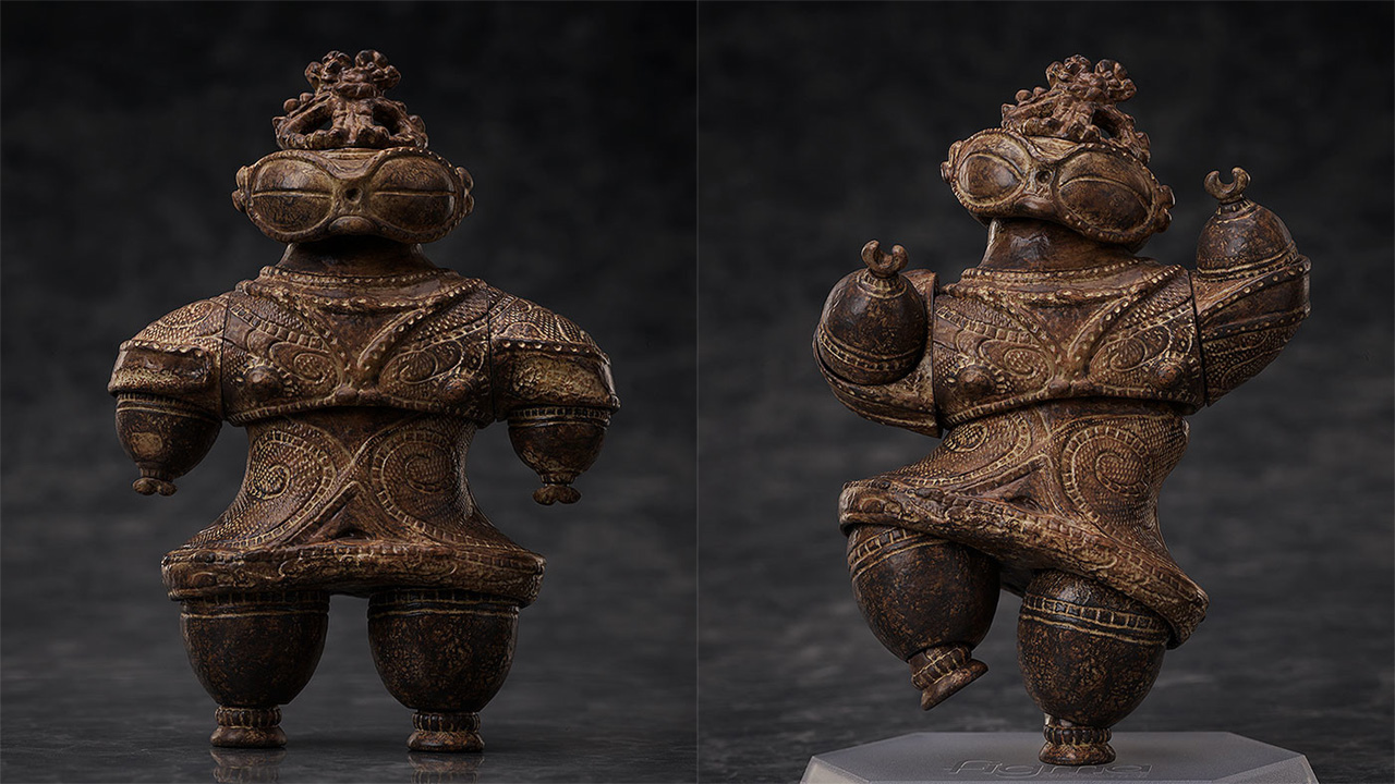 アステカ マヤ文明 土偶 戦士の像 プリミティブアート 彩文土偶