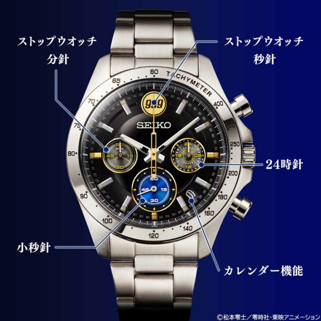 裏蓋には美しきメーテル。松本零士の名作「銀河鉄道999」誕生45周年を