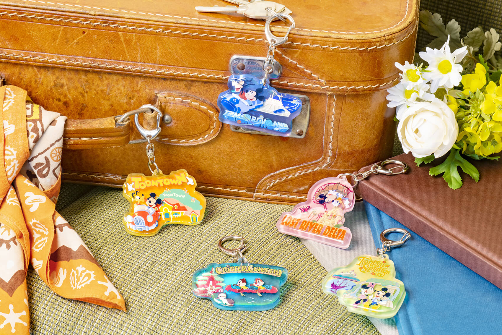 東京ディズニーリゾートのマップグッズ第3弾 ファンタジースプリングス