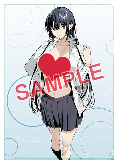 履いてください、鷹峰さんメモリアルアート複製原画キャラファイングラフ