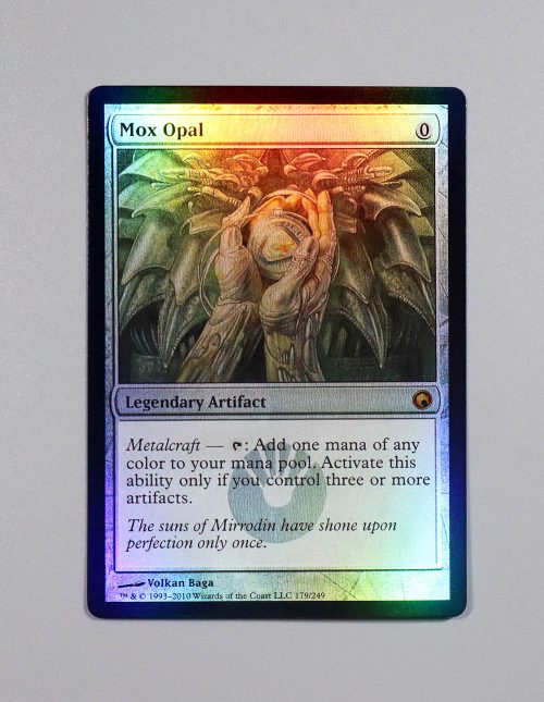 オパールのモックス mox opal 4枚セット 初版foil 英語 MPS)Mox Opal(F