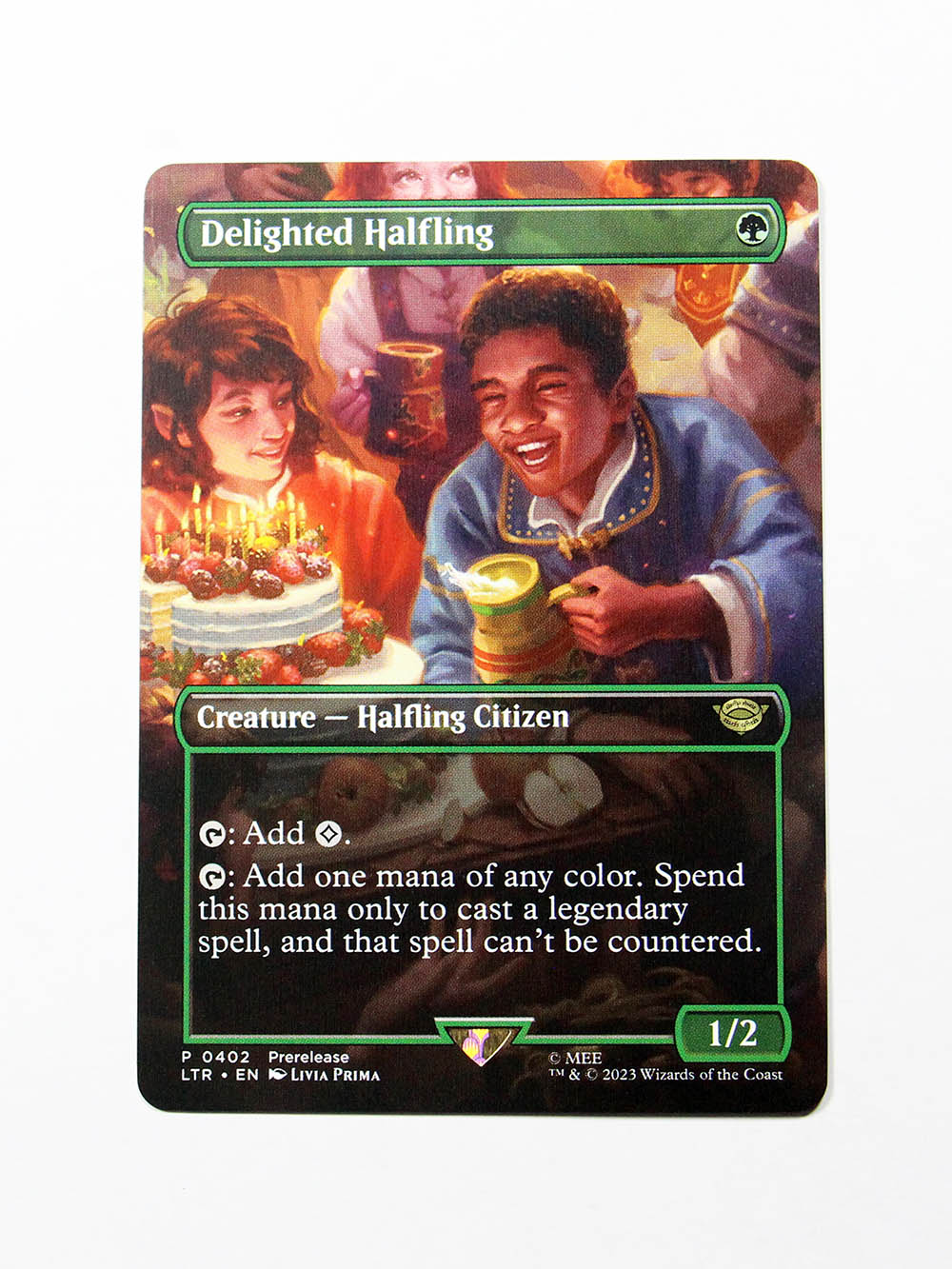 MTG 喜ぶハーフリング/Delighted Halfling 英foil4枚 MTG 喜ぶハーフ