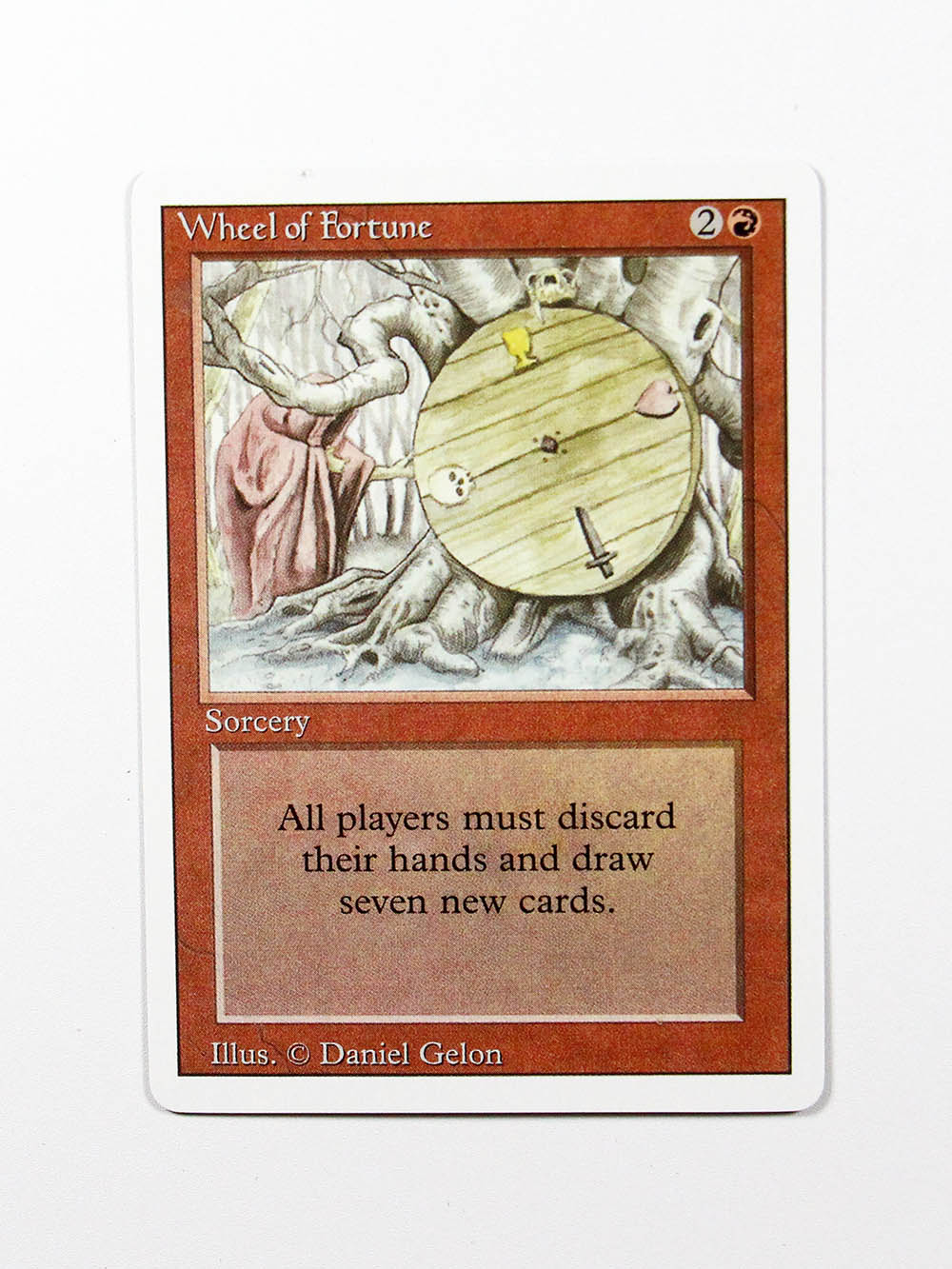 はち】MTG Wheel of Fortune 英語版 1枚 3ED版 Wheel of Fortune