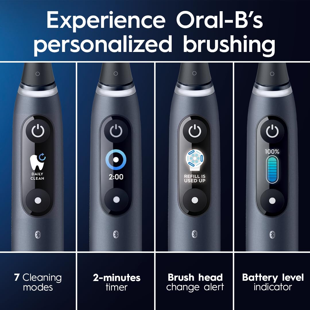ORAL-B iO Series 9 Black Rechargeable Electric Toothbrush iOM9.2B2