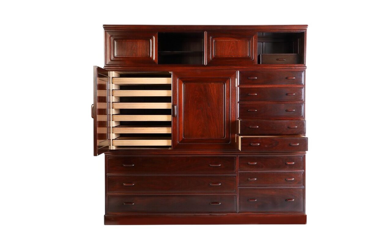 紫檀衣装間箪笥 【好斉作】 【k001】 - ロンドン エクスプローラーズ