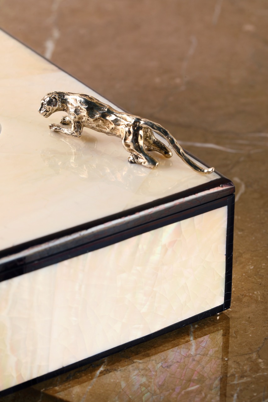 ティッシュボックス（パンサー） 【HD1030】 - ロンドン