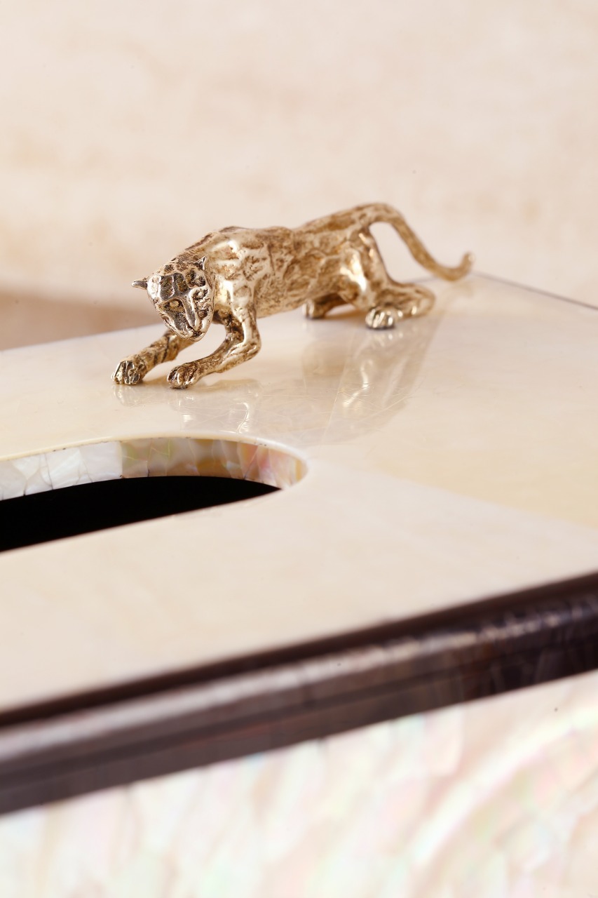 ティッシュボックス（パンサー） 【HD1030】 - ロンドン