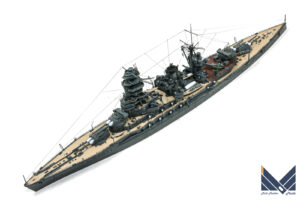 戦艦 長門 精巧模型 1/700 制作者銘入り 軍艦 日本海軍 詳細不明 戦艦