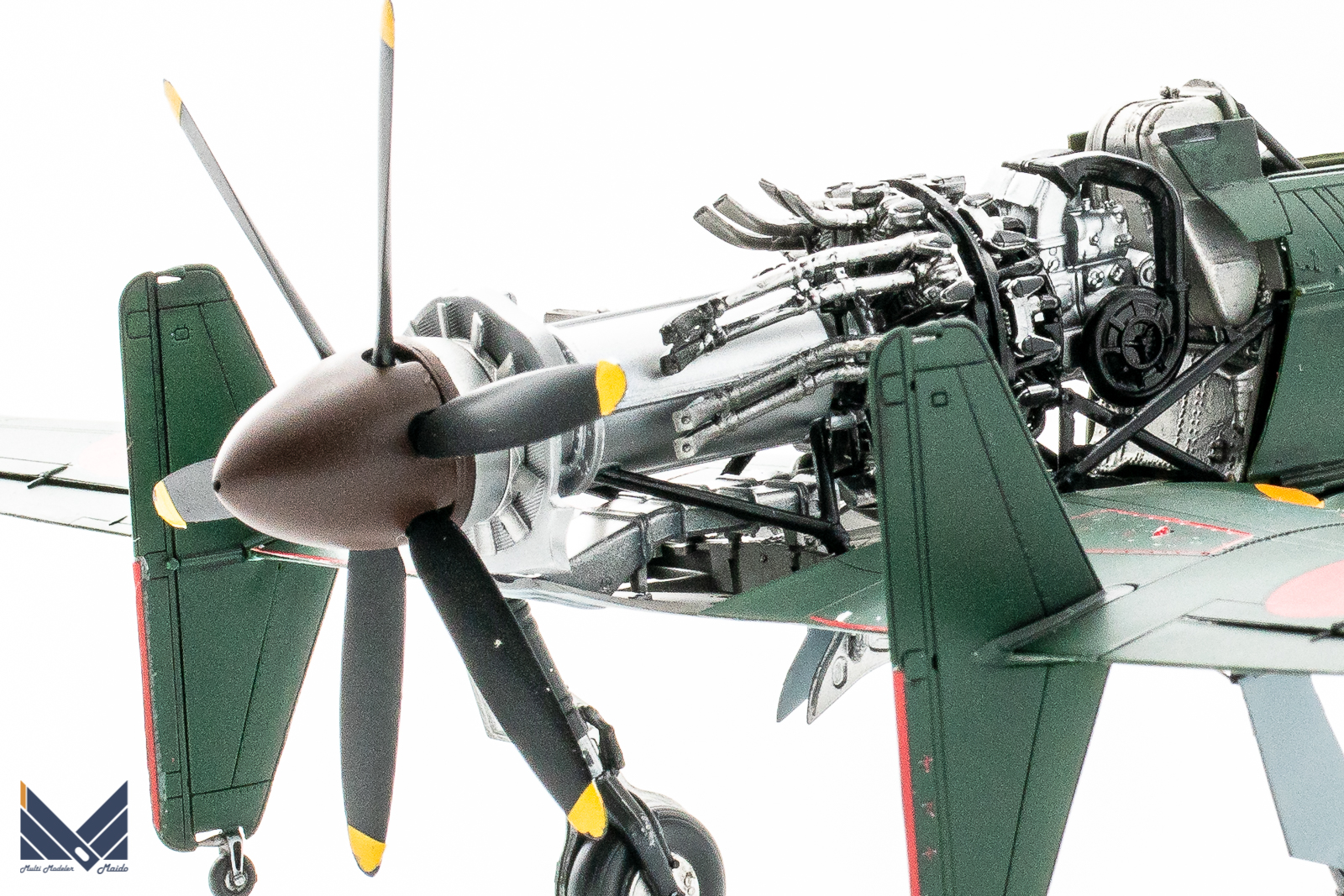 プラモデル完成機 1/48 震電(ジェット化) プラモデル完成機 1/48 震電