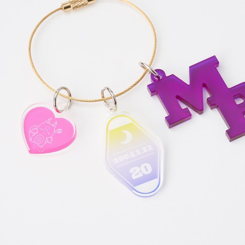 20th ANNIVERSARY LIVE ACRYLIC CHARM KEYRING｜宮世琉弥｜MAILIVIS