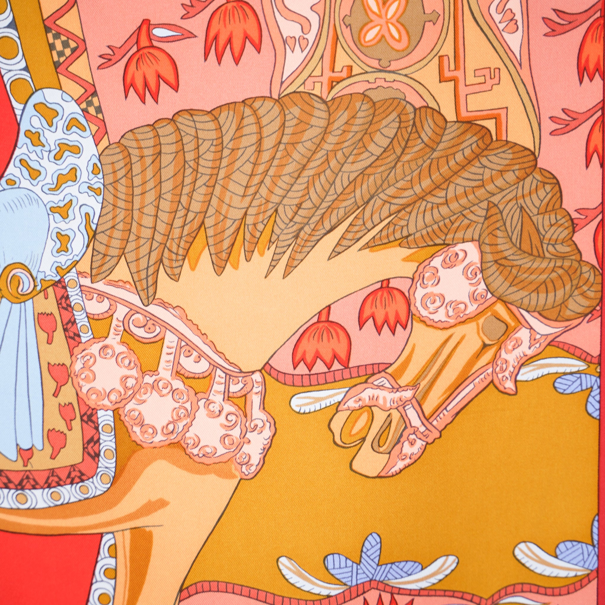 エルメス風 絵 オレンジ 騎手 馬と騎手のグラフィックアート3点セット