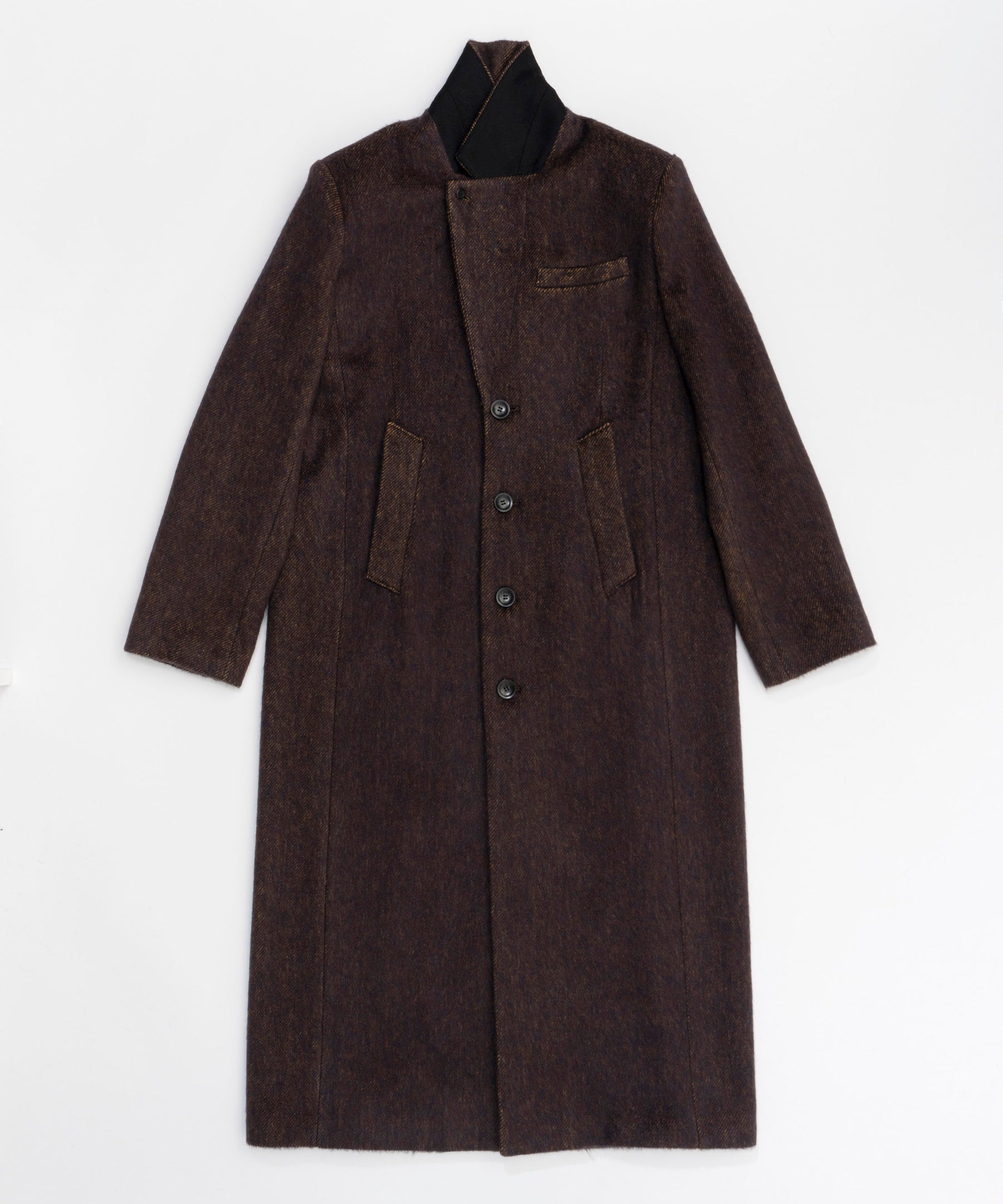 SALE】Mohair Shaggy Long Coat