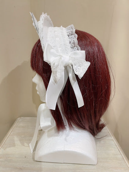 CAT EAR MINI BONNET / MAJOH