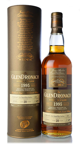 グレンドロナック [1995] 20年 PXシェリーパンチョン #4029 FOR SHINANOYA