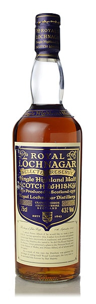 埠】ロイヤルロッホナガー セレクテッドリザーヴ 1990年代前半流通品