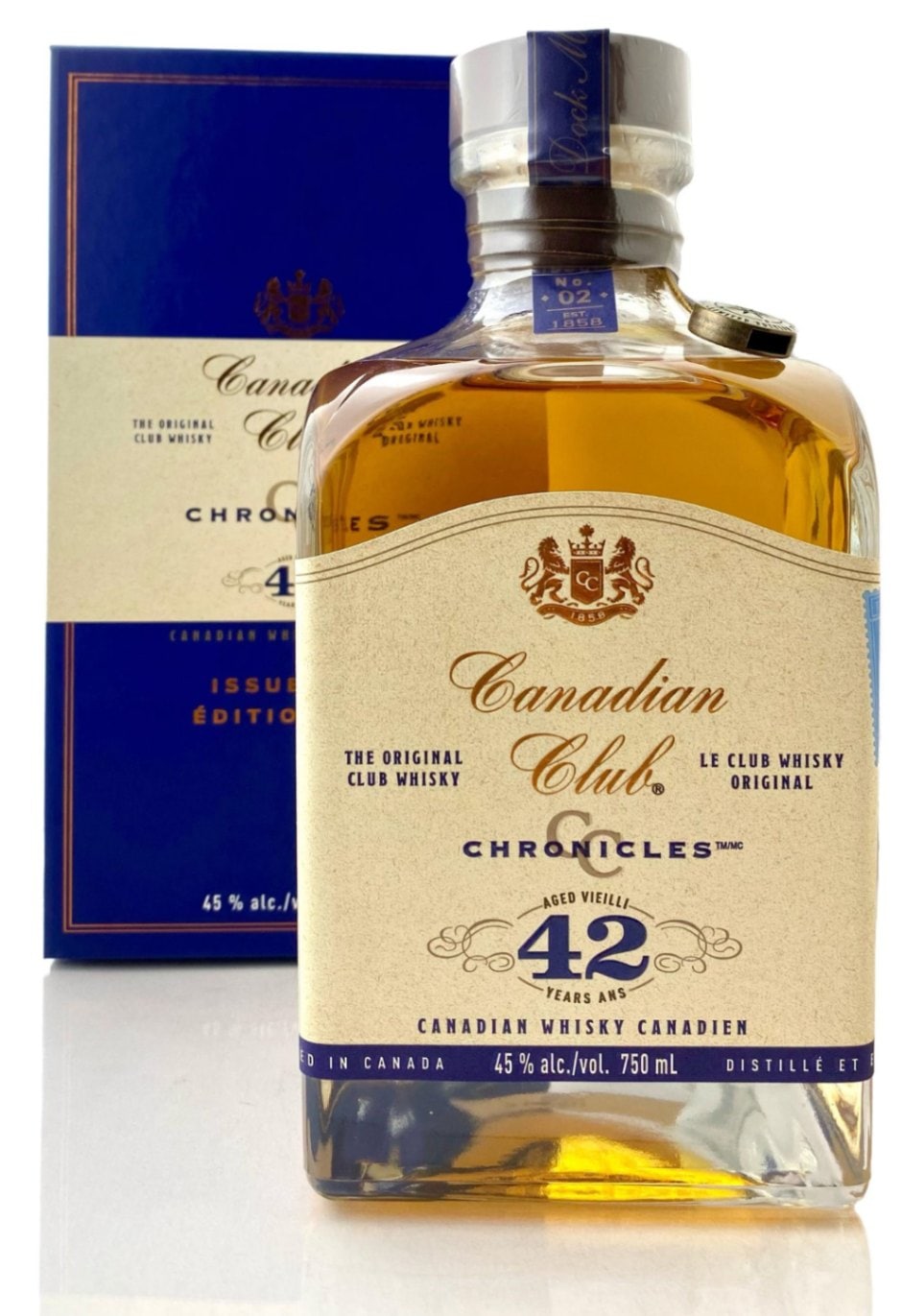 カナディアン・クラブ 30年 ウイスキー ギフトボックス入り