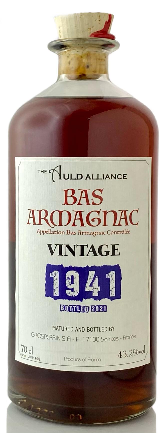 1970]アルマニャック ド モンタル 700ml 40％オリジナル木箱付