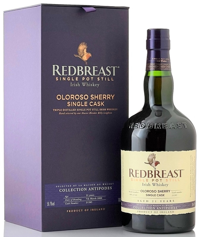 レッドブレスト[2000] 21年 オロロソシェリー カスク for LMDW