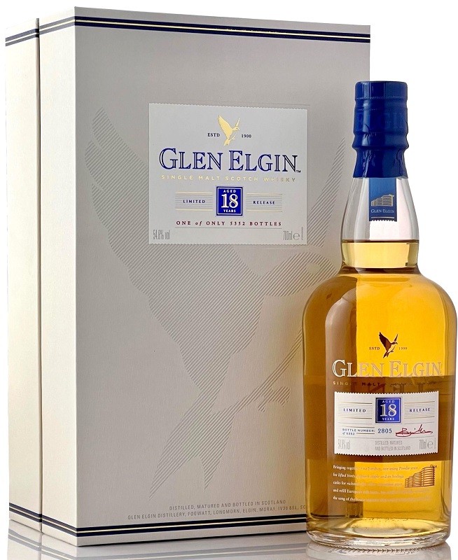 グレンエルギン 18年 カスクストレングス（並行）【ディアジオ