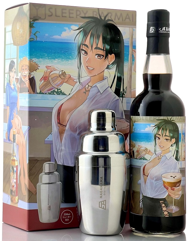 AMAHAGAN まどろみバーメイドボトル アシュレイ・フー【長濱蒸溜所】