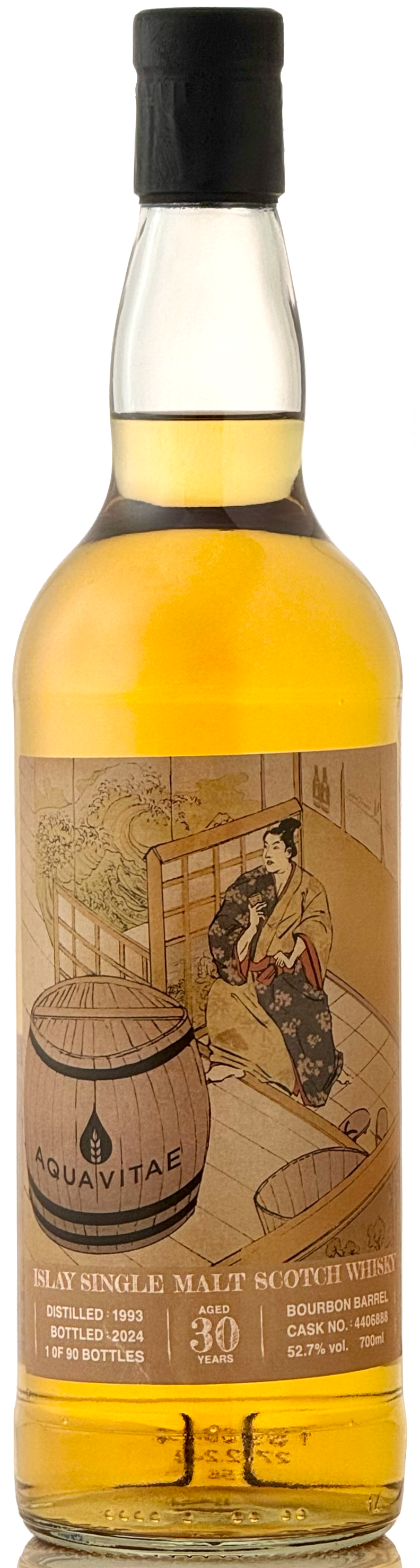 予約】アイラ シングルモルト [1993-2024] 30年 for Bar Golden