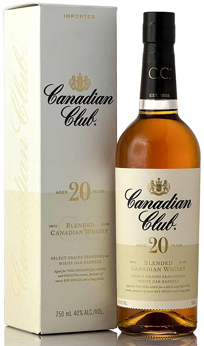 ◯ 未開栓 ウイスキー カナディアンクラブ 20年 750ml 40% /M6 楽天