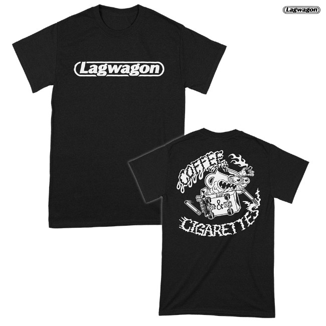 Lagwagon / ラグワゴン - Coffe&Cigarettes Tシャツ (ブラック) | T