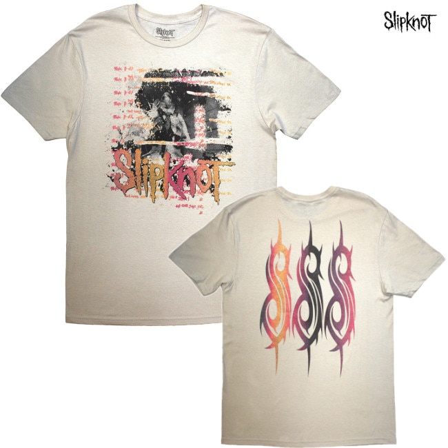 Slipknot / スリップノット - 25th Anniversary Inlay Tシャツ(サンド