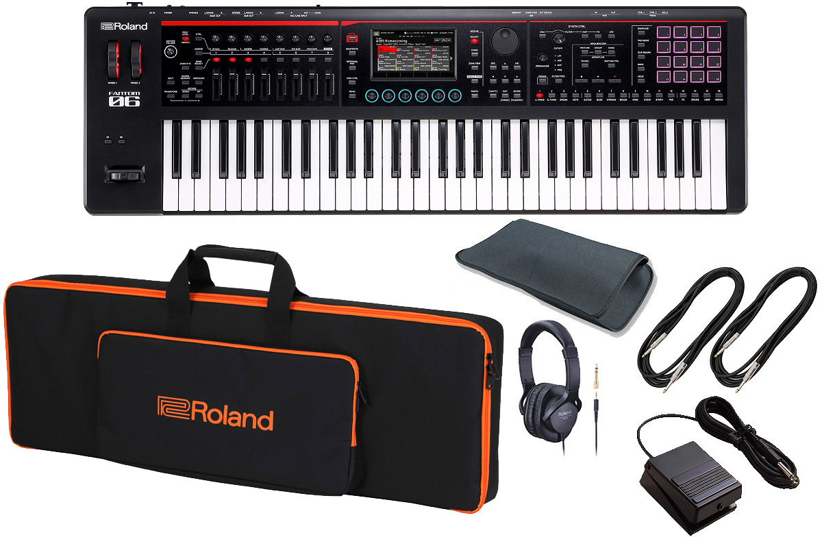 Roland ローランド / FANTOM-06 [背負えるキーボードケース & スタンド