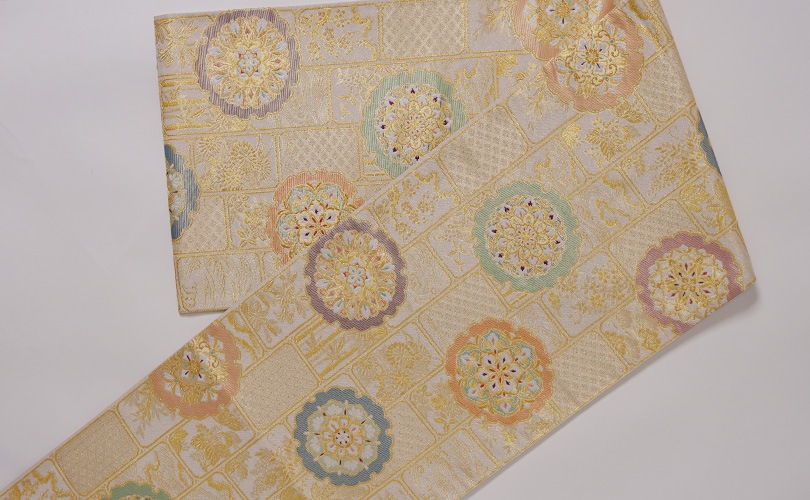 正絹袋帯 西陣織 フォーマル袋帯 ㈱西陣まいづる 秀華四季彩文 | 袋帯