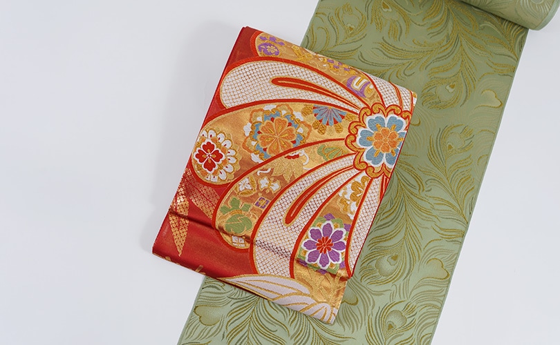 正絹袋帯 熊井機業店 宝尽くし文様 | 袋帯 | 京都西陣 帯の卸し問屋 帯