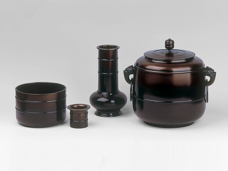 唐銅釻付皆具 | 茶道具 | 淡交社 茶道具と茶席のきものオンラインショップ