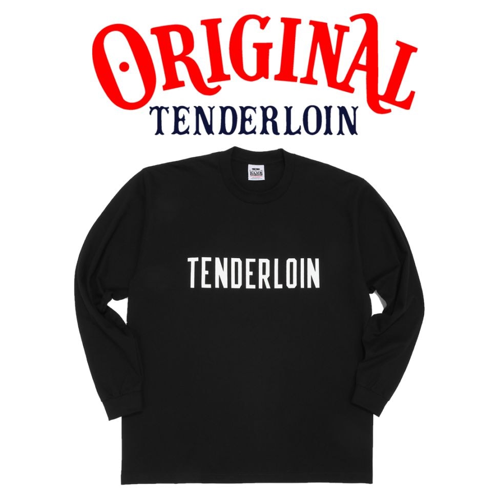 Tenderloin CHIEFS ロングT ネイビー